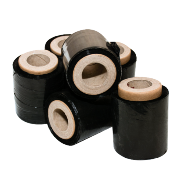Film Stretch Negro P/Bandeo 10cm (1 Unidad)